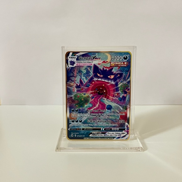 Gengar VMAX  Gold Metal Pokémon Card Collectible/Gift/Display - Picture 2 of 3